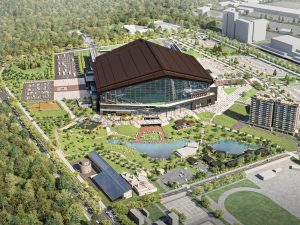 メジャーリーグの知見も生かしたボールパークを中心に、「スポーツコミュニティ」を実現