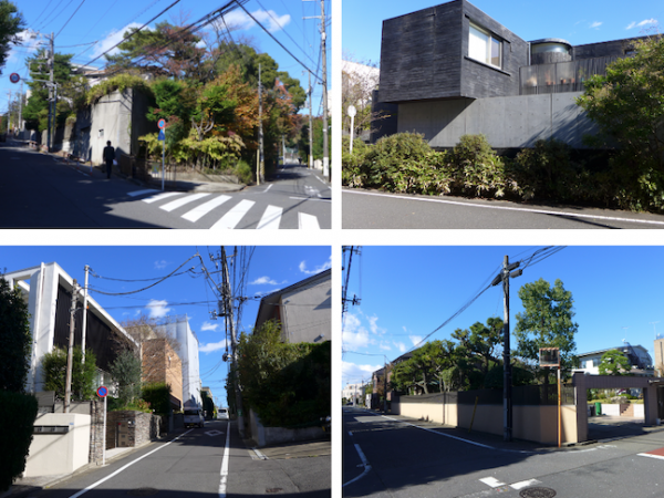 大山･西原の住宅地。緑が多く品格もある