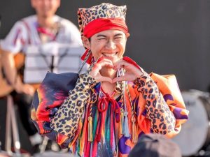 高田神楽の振興にも注力する石丸市長