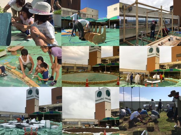 左から、株式会社まるにわ　取締役専務 谷口俊博氏（hac design office）と同社 代表取締役・齋藤浩文氏（株式会社鳥取銀行）。谷口氏は初期からの立ち上げメンバーで、マーチングビル内にオフィスを構えている