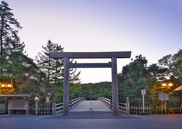 伊勢神宮の宇治橋