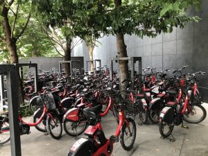 ポート内が満車になってしまうとその場所に返却ができないことがある