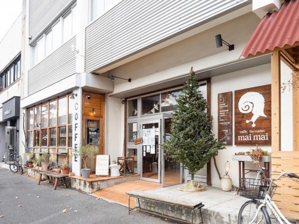 カフェのアンカーショップとなった「cafe.the market mai mai 」