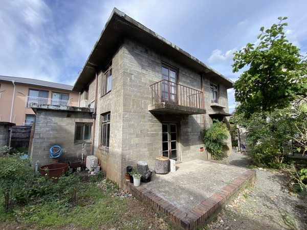 テラスのある南西側から見た外観（写真：宮沢洋）