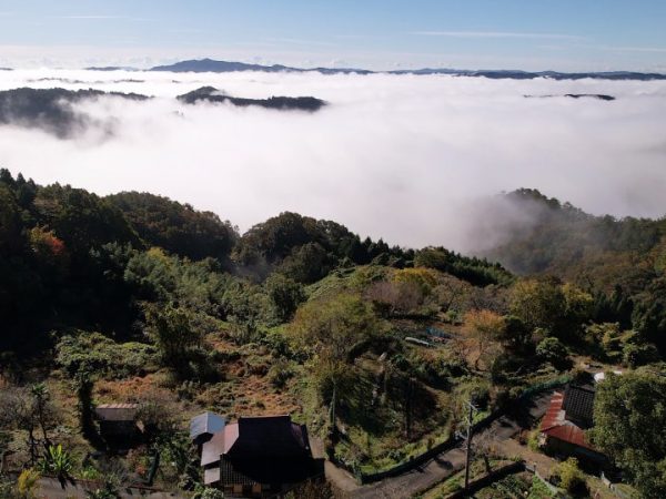 倭文西では美しい雲海も見られる（提供：倭文西まちづくり協議会）