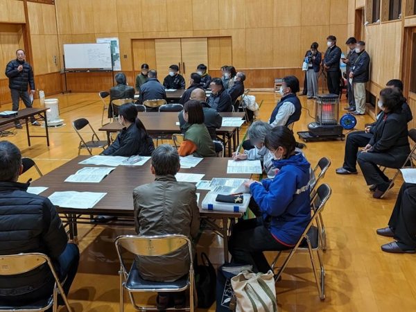 意見共有会が行われる北公民館