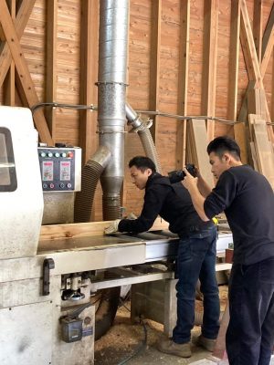 製材業で起業した移住者