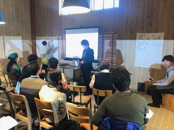 大学院では期ごとに活動報告会があり、誰でも見学が可能だ