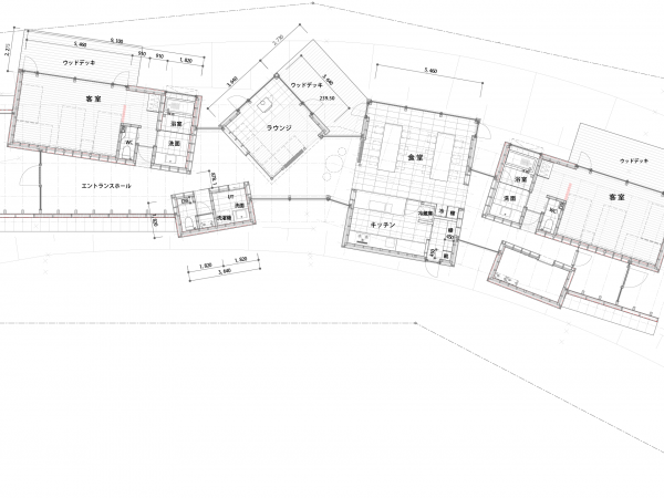 根釧台地の高台で、木々に埋もれるように建つ「FARM VILLA taku」