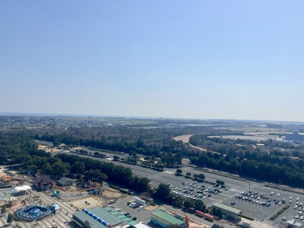 阿字ヶ浦土地区画整理事業地の状況。事業継続中で保留地(宅地)が販売中。