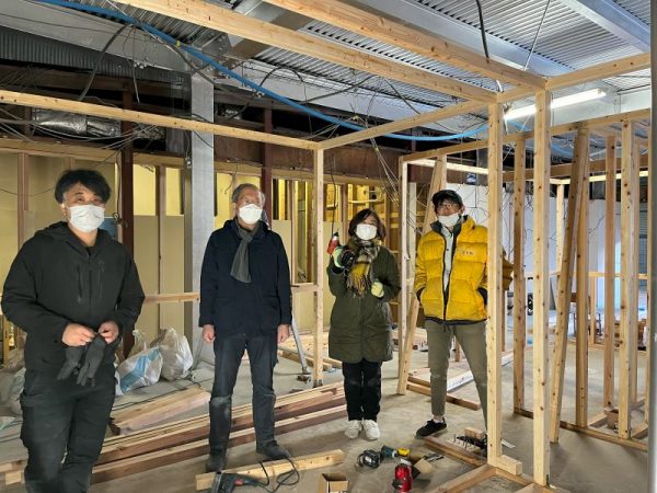 改装中の瀬戸くらし研究所（写真提供：瀬戸くらし研究所）