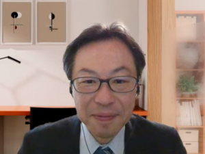 エンジョイワークス事業企画部の福来崇さん。取材のこの日はZoomで参加