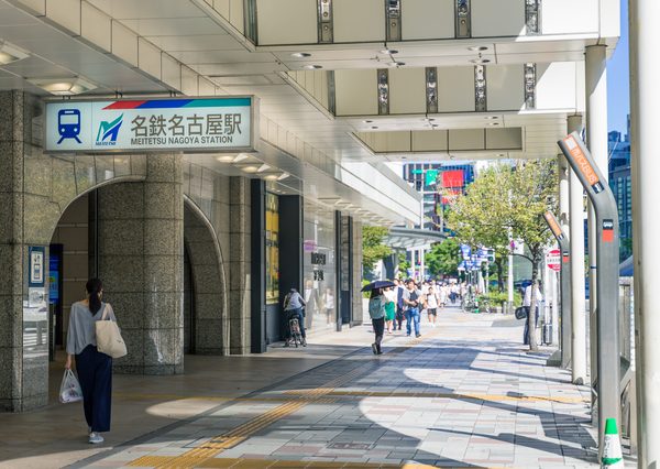 名鉄名古屋駅周辺では大規模な再開発が予定されている