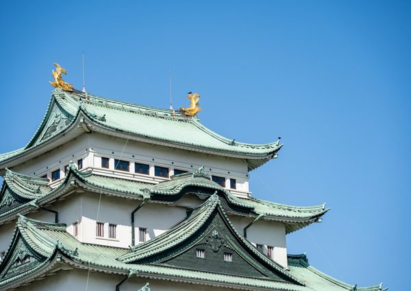 名古屋城の鯱（しゃちほこ）