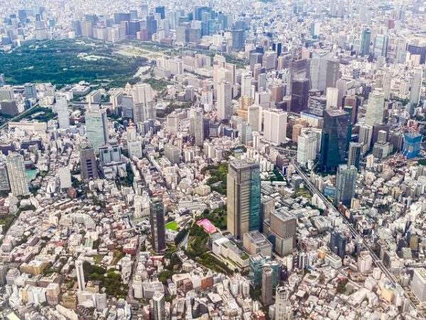 マンション用地需要の高い東京都港区赤坂の上昇率は前年比＋4.5％になった