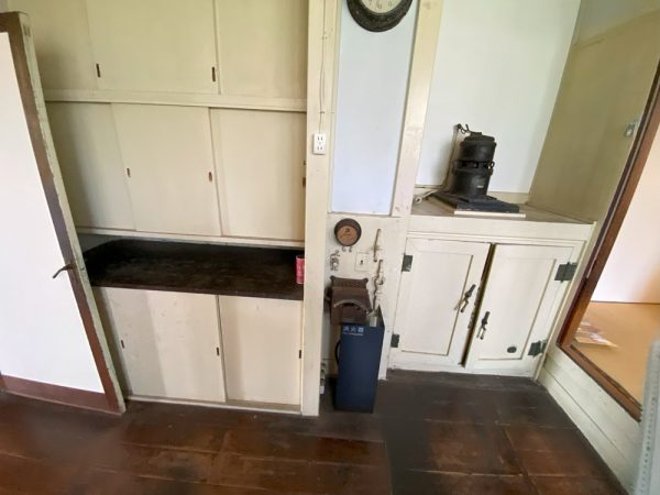 電気ストーブ。藤井がデザインしたもので、複数使用されていたという（写真：宮沢洋）