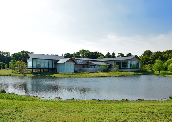 Park-PFIで整備された迎賓館（偕楽園内）