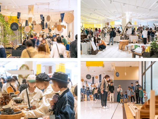 iti SETOUCHIが共催し春・秋に行う「little wonder department（リトル・ワンダー・デパートメント）」の様子（提供：iti SETOUCHI）
