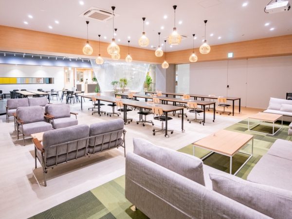 館内にあるコワーキングスペース「TOVIO（トビオ）」