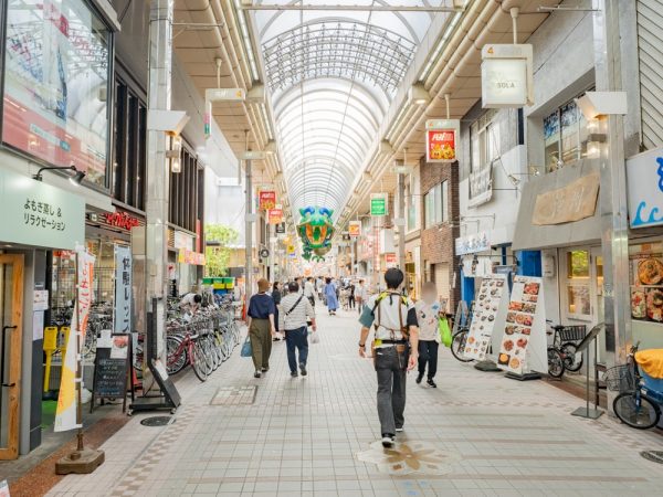 「武蔵小山商店街パルム」の様子