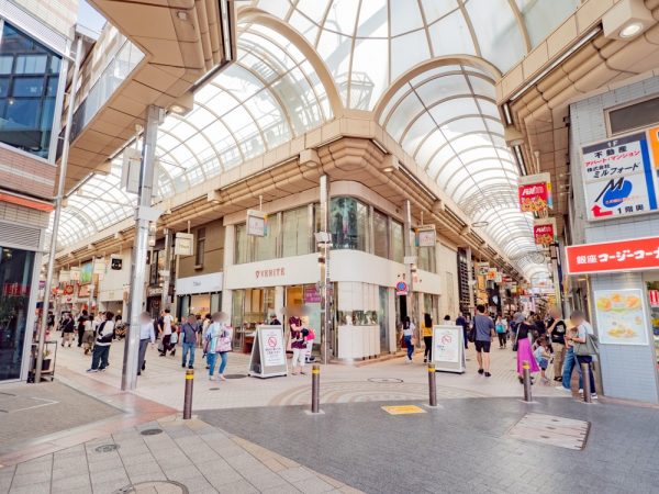 「武蔵小山商店街パルム」の様子