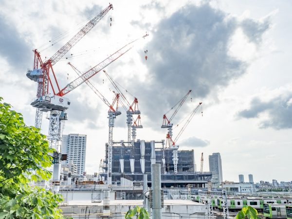 広町エリア JR東日本開発街区の開発予定図