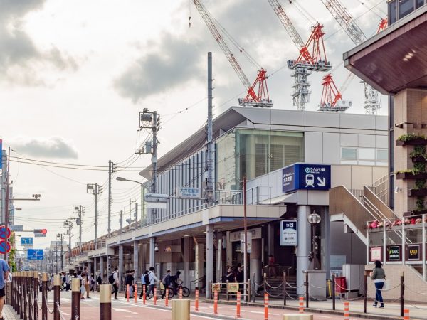 現在の大井町駅東口駅舎