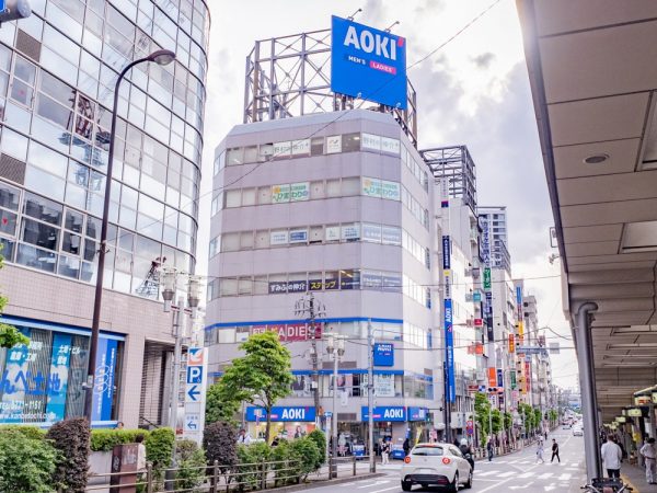 2023年に市街地再開発準備組合が設立されたEエリアの様子