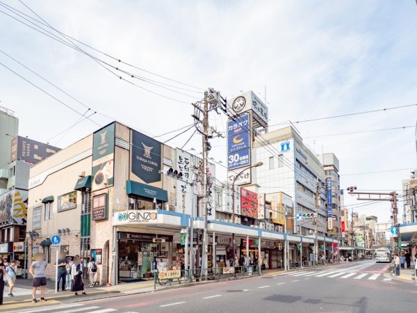 2023年に市街地再開発準備組合が設立されたEエリアの様子