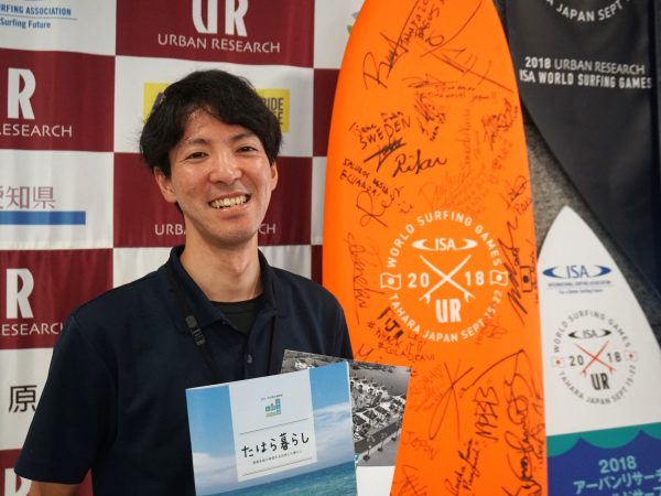 田原市には赤羽根地域にある太平洋ロングビーチを筆頭に、多数のサーフスポットがある（写真提供：田原市役所）