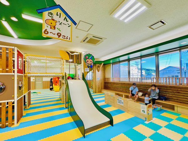 ▲館内には授乳ブースやおむつ交換台のほか、調乳専用の浄水給湯器も完備