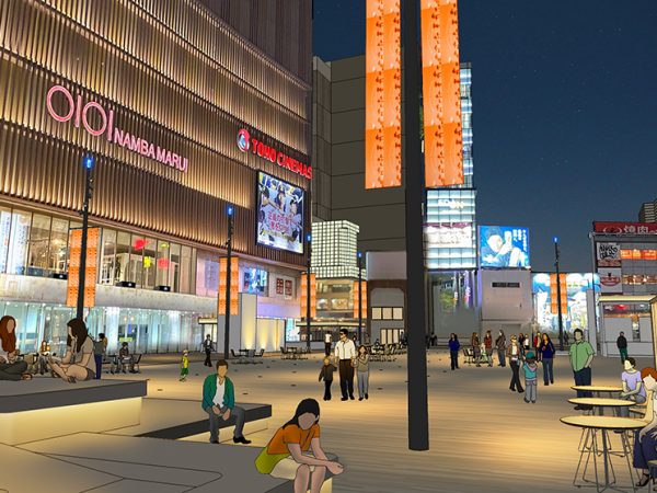 「なんば広場」(仮称）将来イメージ（1）