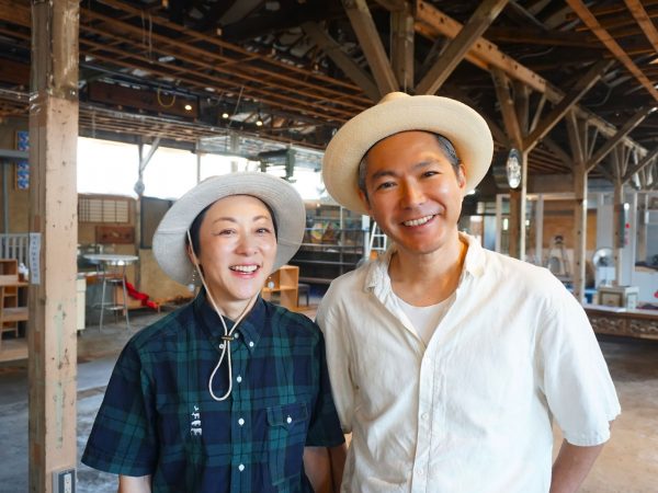 イベントを行っていないときの金城市場内部。イベント時はここに出店者が並ぶ