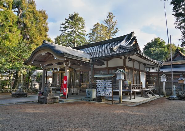 三重県名張市にある名居神社は地震鎮めの神社