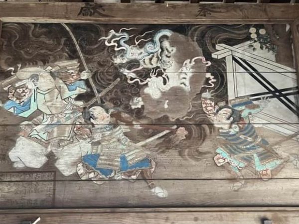 阿武山山頂に佇む貴船神社。水の神様である