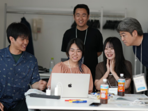 人流データを使った授業の様子（提供：札幌マチヅクリ大学）