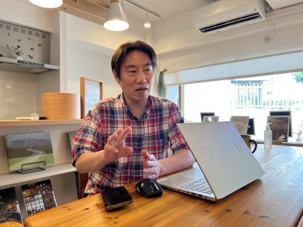 団地内にある「めいまい図書室」