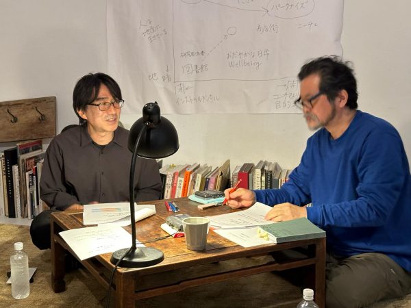 インタビュー風景