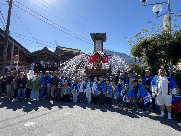 秩父夜祭・御神幸行列のこれからを考える会が町の交流場Area898で開催された際の様子