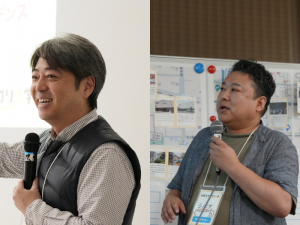 左から札幌マチヅクリ大学のガクチョー池ノ上 真一 氏・ガクブチョー柴田 寿治 氏（提供：札幌マチヅクリ大学）