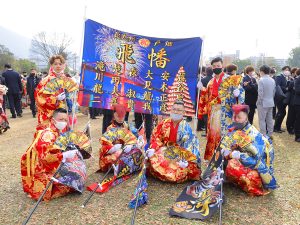 「みやび」の衣装を着た北九州市の新成人　提供：みやび
