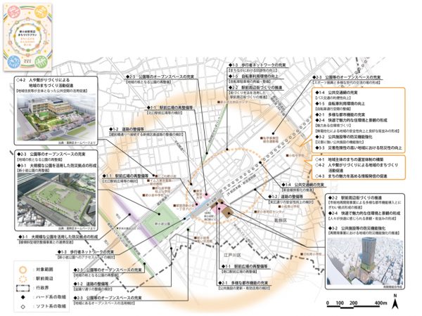 新小岩駅」南口の市街地再開発の概要とは？いつ完成し、どのように街が