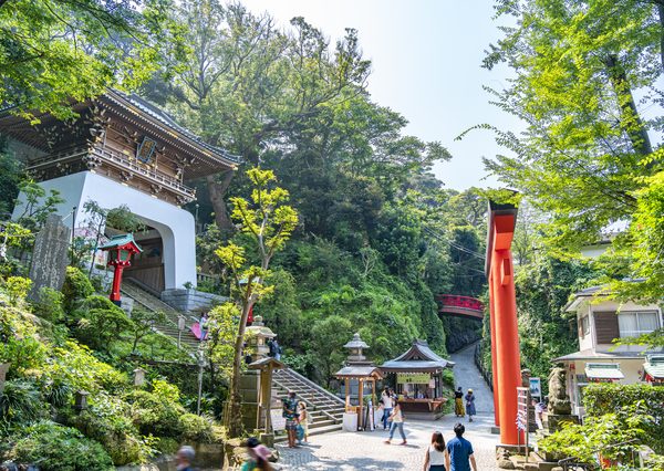 江ノ島神社の鳥居