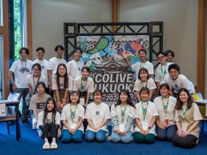 学生ボランティアスタッフ含む会場運営チーム。デジタルノマドと一緒に行動して考え方を知る機会になったそうだ（画像提供：遊行）