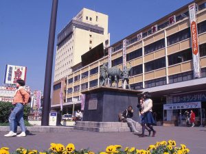 北九州モノレール乗り入れ前の小倉駅（提供：北九州モノレール）