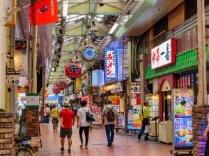 大宮駅東口の商店街。「大宮」は前年から1ランクアップし、首都圏の「借りて住みたい街」で3位となった