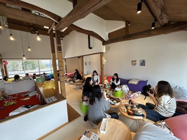 味付けの違うおむすびを用意、好きに食べられるようにした