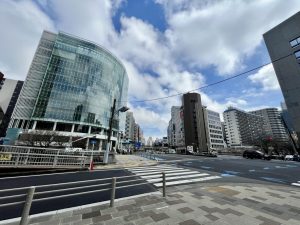 JR五反田駅南側（2025年3月下旬撮影）