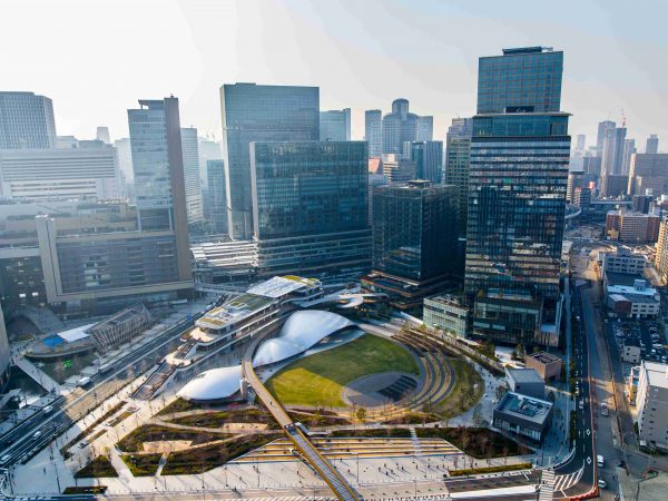 グラングリーン大阪南館　オープニングセレモニーの様子