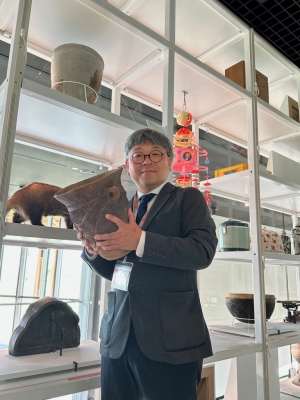 博物館の計画段階から関わった、豊田市博物館 副館長の髙橋健太郎さん（画像提供／豊田市博物館）